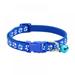 Dog Collar Nylon Dog Collar Adjustable Breathable Dog Collar Pet Collars with Bells