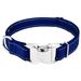 Country Brook PetzÂ® 3/4 inch Premium Royal Blue Reflective Nylon Dog Collar - Medium