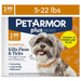 PetArmor Plus Flea & Tick Prevention for Small Dogs 5-22 lbs 3 Month Supply