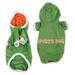 SussexHome Pets Large Dog Hoodie for Large Dogs - Cute Dog Clothes Washable Dog Hoodie - Full Coverage Dog Sweater Hoodie - Green