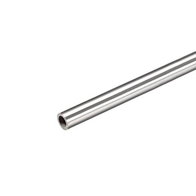 304 Stainless Steel Capillary Tube 5.65mm ID 6.35mm OD 300mm Long 0.35mm Wall - Silver