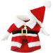 Pretty Comy Christmas Pet Dog Cat Costumes Funny Santa Claus Costume for Dogs Cats Winter Warm Clothes Pug Clothing