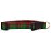 Christmas Plaid Dog Collar - Size - Medium