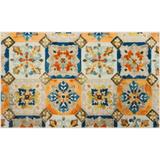 Mohawk Home Watercolor Tiles Accent Kitchen Mat