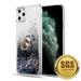 Dream Wireless 6.7 in. Waterfall Ring Liquid Sparkling Quicksand TPU Case for Iphone12 Pro Max Black