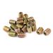 20Pcs M8x17mm Unhead Wooden Furniture Insert E-Nuts for Wood Furnitures - Bronze Tone