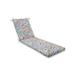 Pillow Perfect 613192 80 x 23 x 3 in. Outdoor & Indoor Ummi Multi Chaise Lounge Cushion Multicolored