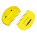 Zenport Industries GA815-24PK Leaf Scoops for Piles of Leaves Bright Yellow - Pack of 24