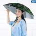 AkoaDa Portable Men Women Umbrella Hat Cap Sun Shade Camping Fishing Hiking Handfree Umbrella Outdoor Umbrella