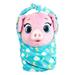 Disney Jr T.O.T.S. Cuddle & Wrap Plush Pearl the Piglet Officially Licensed Kids Toys for Ages 3 Up Gifts and Presents