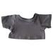 Grey T-Shirt Outfit Teddy Bear Clothes Fits Most 14 - 18 Build-a-bear and Make Your Own Stuffed Animals