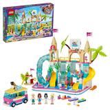 LEGO Friends Summer Fun Water Park Set 41430 Building Toy Inspires Hours of Creative Play (1001 Pieces)