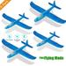 4 Pack LED Light Airplane Toy For 3 4 5 6 7 8 Year Old Boys Throwing Foam Plane Kids Toys Indoor Outdoor Flying Toy for Boys Girls - Flying Toy Garden Beach Park Throw Planes Foam Airplane 18.5