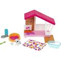 Barbie Doghouse Accessory Pack with 2 Puppies & Mini Pet-Themed Storytelling Pieces