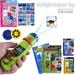 Kids Flashlight Animals With 24 Slides Educational Learning Toys for Kids Gift & Sea Dinosaur Animal Space Pattern Torch Projector Flashlight Kids Bedtime Story Educational Toy