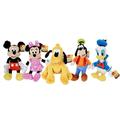 Disney 9 Beanbag Plush Stuffed Dolls 5-Pack Mickey Minnie Donald Pluto Goofy