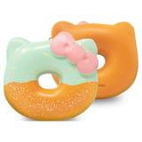 Hamee Squishies (Cute Donut Series - Cute Mint) Hello Kitty Donut Slow Rising Squeeze Toy for Boys Girls Children Adults