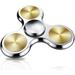 ATESSON Fidget Spinner Toy Ultra Durable Stainless Steel Bearing High Speed Precision Metal Material Hand Spinner Focus Anxiety Stress Relief Boredom Killing Time Toys Silver