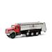 Fire Department City of New York 2018 International WorkStar Tanker Truck Red and Silver - Greenlight 45110A/48 - 1/64 scale Diecast Model Toy Car