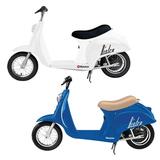 Razor Pocket Mod Euro 24V 250W Electric Motor Scooter (2-Pack) White & Blue