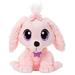 Rescue Tales Adoptable Pets - Pink Poodle Interactive Soft Cuddly Plush Pet Toy with Collar Tag Doghouse Tail Wags Head Nods Lifelike Puppy Sounds Ages 3+