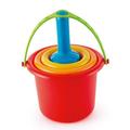 Hape 5-In-1 Beach Set W/ Buckets & Shovels