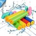 6 Pack Foam Water Blaster Set Pool Toys Water Guns for Kids Water Gun Blaster Shooter Swimming Pool Outdoor Beach Play Game Toy