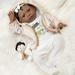 Paradise Galleries Realistic Black Reborn Toddler Play Doll 20 inches - Baby Kione