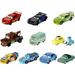 Disney Pixar Cars Die-Cast Vehicle 10-Pack Collectible Set of 1:55 Scale Toy Cars