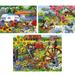 Bits and Pieces - Set Of Three (3) 500 Piece Jigsaw Puzzles For Adults - Each Puzzle Measures 18 X 24 - 500 Pc Farm And Animal Jigsaws By Artist Nancy Wernersbach Puzzles