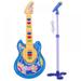 Big Save!Toy Guitar for Toddler Girls Karaoke Microphone Guitar Musical Set Kids Musical Sing Toy Playset for Boys and Girls (Pink)