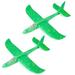 YouLoveIt 2 Packs Airplane Toys Glider Airplane Launcher Toy Flying Glider Planes Throwing Foam Plane Toys Flying Toy for Kids Airplane Outdoor Toys for Kids 3 4 5 6 7 Year Old Boy Girls