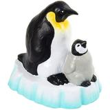 CelebriDucks Penguins on Ice Rubber Duck Bath Toy - Bring Tranquility and Playfulness to Bath Time with this Whimsical and Collectible Rubber Duck Toy