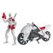 G.I. Joe Core Ninja Storm Shadow Motorcycle Vehicle Playset (7 Pieces) Kids Toy for Boys and Girls