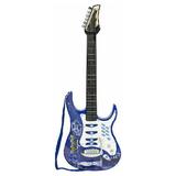 Kids Blue Electric Guitar Set MP3 Player Learning Toys Microphone