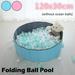 ODOMY Toy Tent Ocean Ball Pit Pool Baby Ball Pits Foldable Ball Pool Ocean Ball Pool Toy Washable Folding Fence