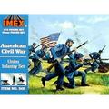 1/72 Union Infantry Civil War Figure Set