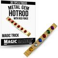 Magic Makers Metal Gem HotRod - Gold HotRod with Red Force - Includes Magic Training Guide