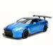 Brian s Nissan Ben Sopra GT-R Candy Blue - JADA Toys 98271 - 1/24 Scale Diecast Model Toy Car