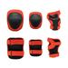 Zupora 6pcs/set Children Knee/Elbow Pads protector Gears Bicycle Ice Inline Roller Skate cycling Protector For Longboard Skateboard