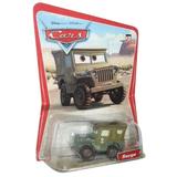 Disney Pixar Cars Movie Sarge Desert Scene Background Series 1 Die Cast Toy Car