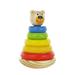 Bear Rainbow Tower Ring Color Colorful Kids Toddlers Education for Baby Girl