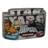 Star Wars Galactic Heroes Obi-Wan Kenobi & Darth Maul (2006) Hasbro Figure Set