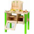 Hape My Creative Cookery Club Kids Wooden Kitchen Chef Playset for Ages 3 and Up