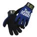 Black Stallion ToolHandz 99-BLUE Premium Grain Pigskin Mechanic s Gloves Medium