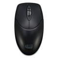 Adesso iMouse M60 Antimicrobial Wireless Mouse 2.4 GHz Frequency/30 ft Wireless Range Left/Right Hand Use Black -ADEM60