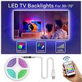 Led TV Backlight Bason 8.33ft USB Led Lights Strip for TV/Monitor Backlight Led Strip Light with Remote TV Bias Lighting for Room Home Movie Decor.(42-50inch)