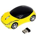 Cartoon Korean sports car model 2.4G wireless mouse bubble bag without battery