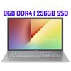 Asus VivoBook 17 Premium Business Laptop 17.3â€� FHD Display AMD Ryzen 3 3250U Processor 8GB DDR4 256GB SSD AMD Radeon Graphics USB-C HDMI Wifi5 Bluetooth SonicMaster Win10