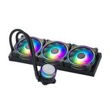 Cooler Master MasterLiquid ML360 Illusion Cooling Fan/Radiator/Pump - 30 dB(A) Noise - Pump Connector: 3-Pin Fan Power Connector: 4-Pin (PWM) - Socket R4 LGA-2066 Socket LGA 2011-v3 Socket R LGA-20